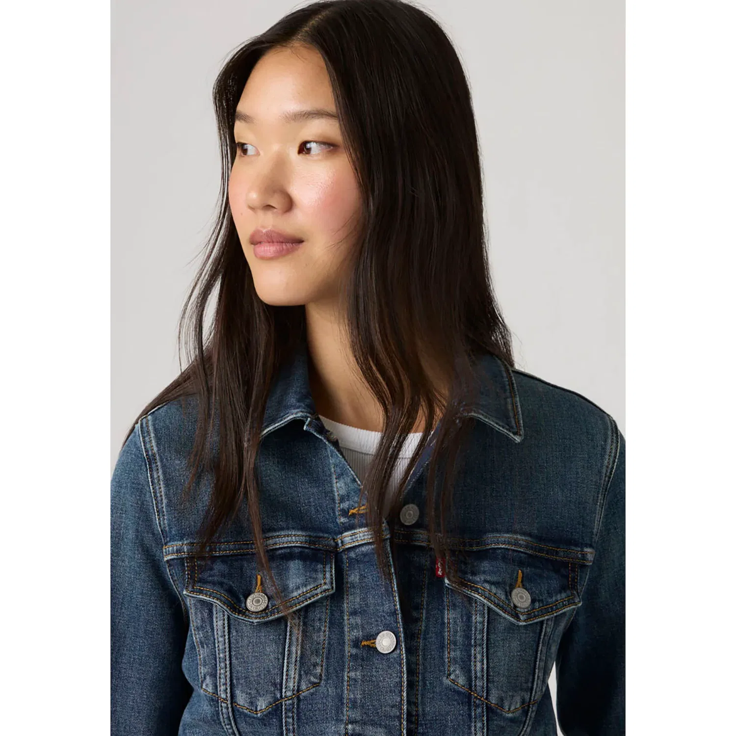 Женская джинсовая куртка Original Trucker Levi's, Select Us Trucker — фото 4