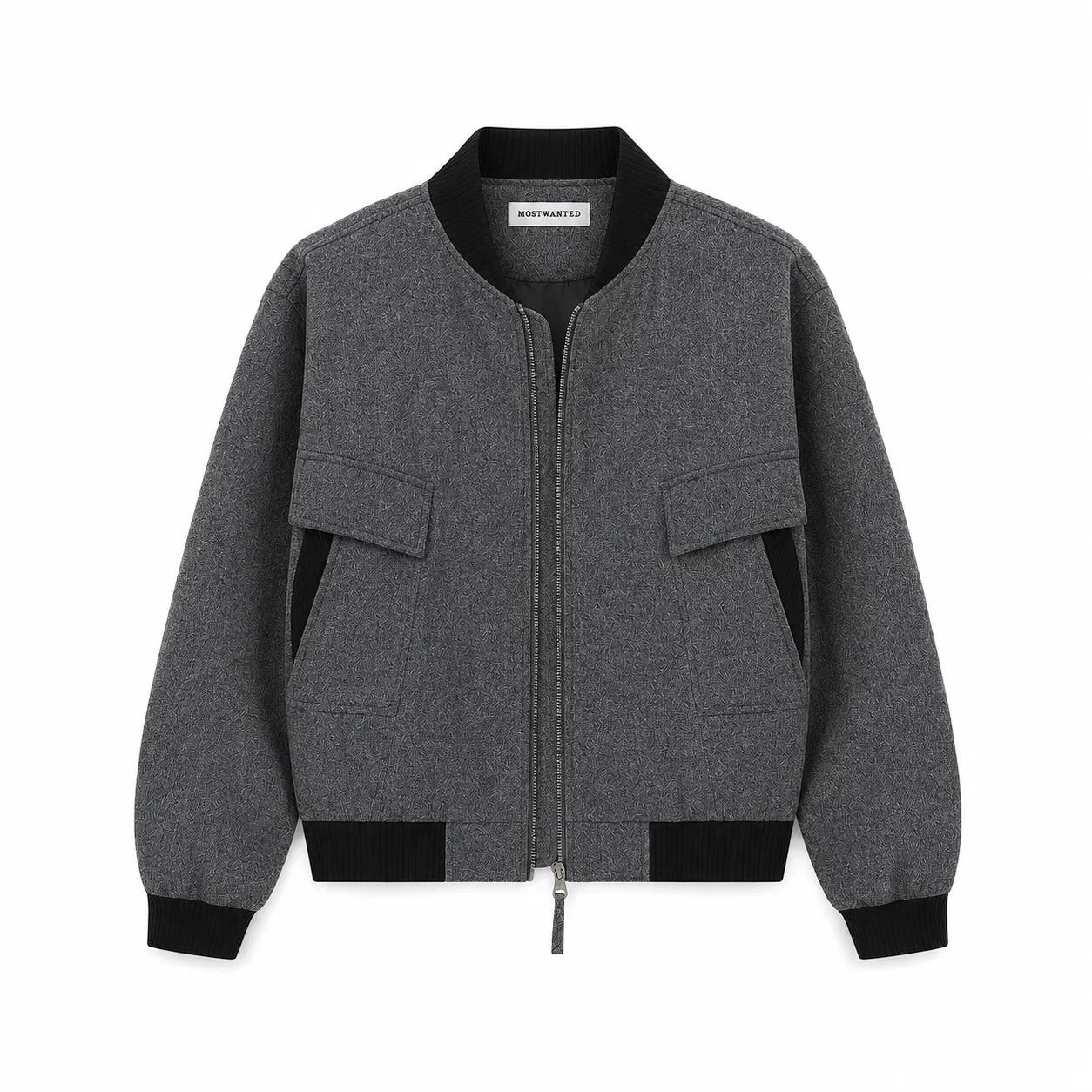 Детская куртка-бейсболка с воротником Other, MostwantedLab, Stone Gray