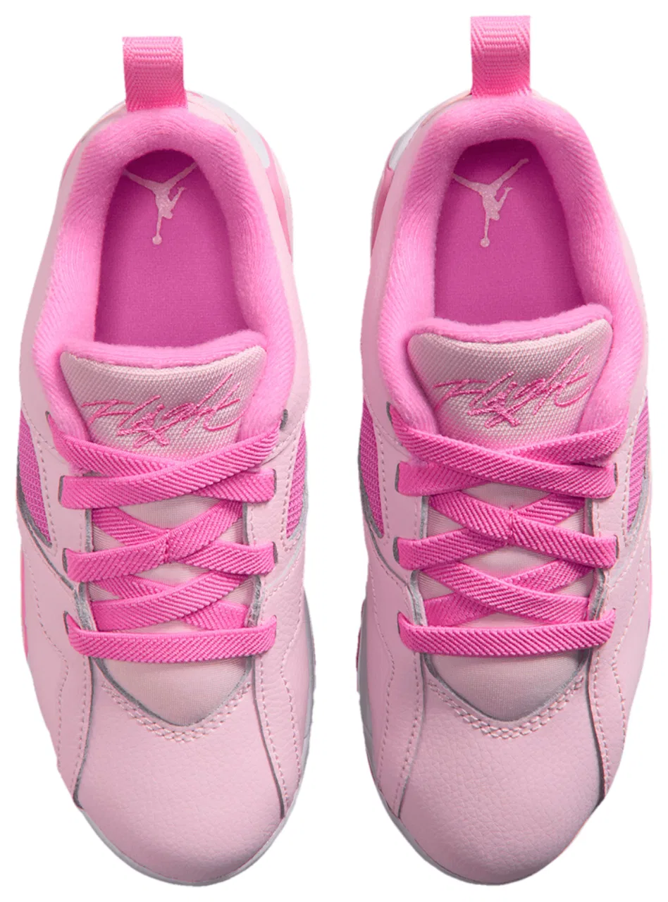 Баскетбольные кроссовки для мальчиков AJ 7 RM Jordan, цвет Pink Foam/China Rose/White — фото 4