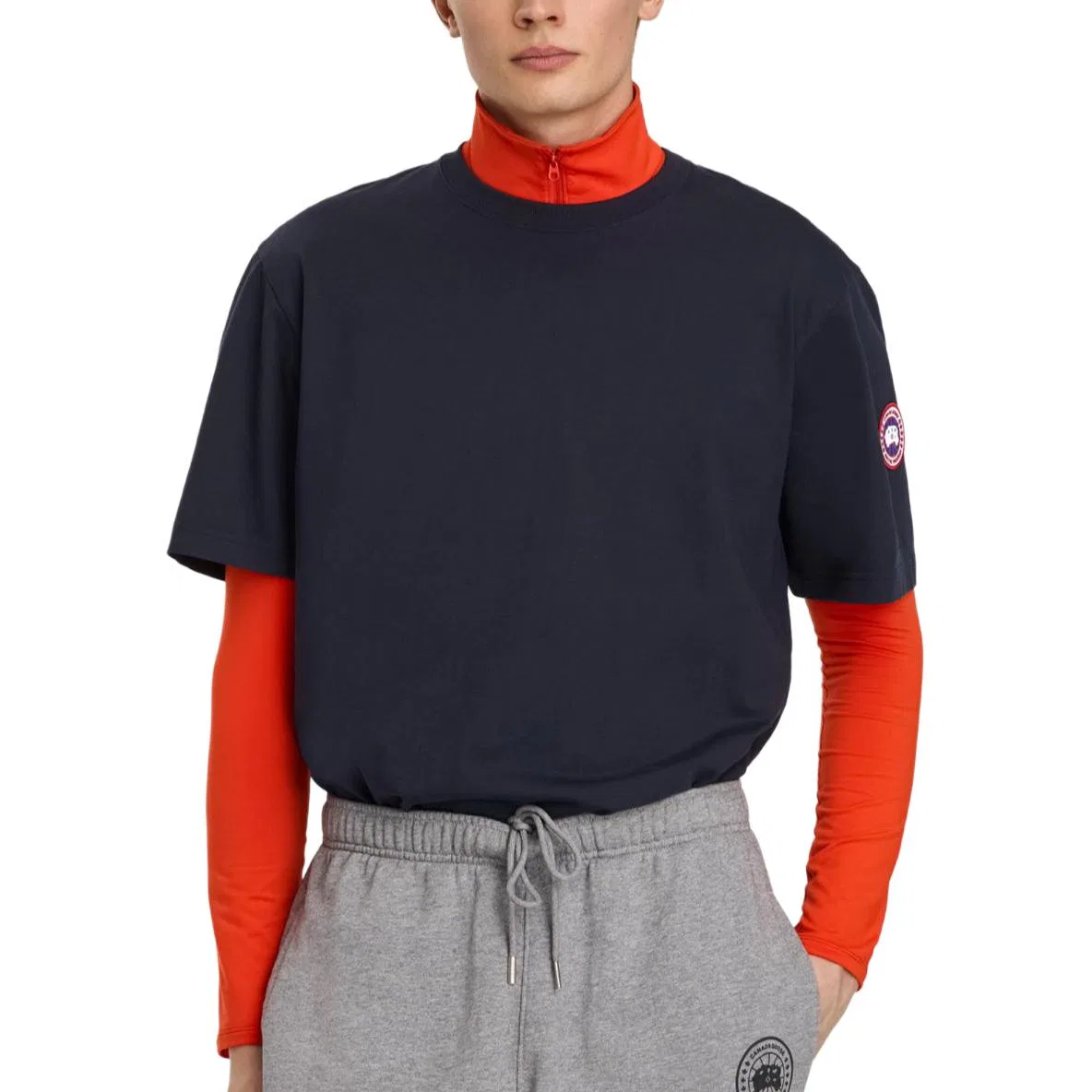 Мужская футболка с принтом Night Song Dark Blue Canada Goose, Night Song Dark Blue — фото 3