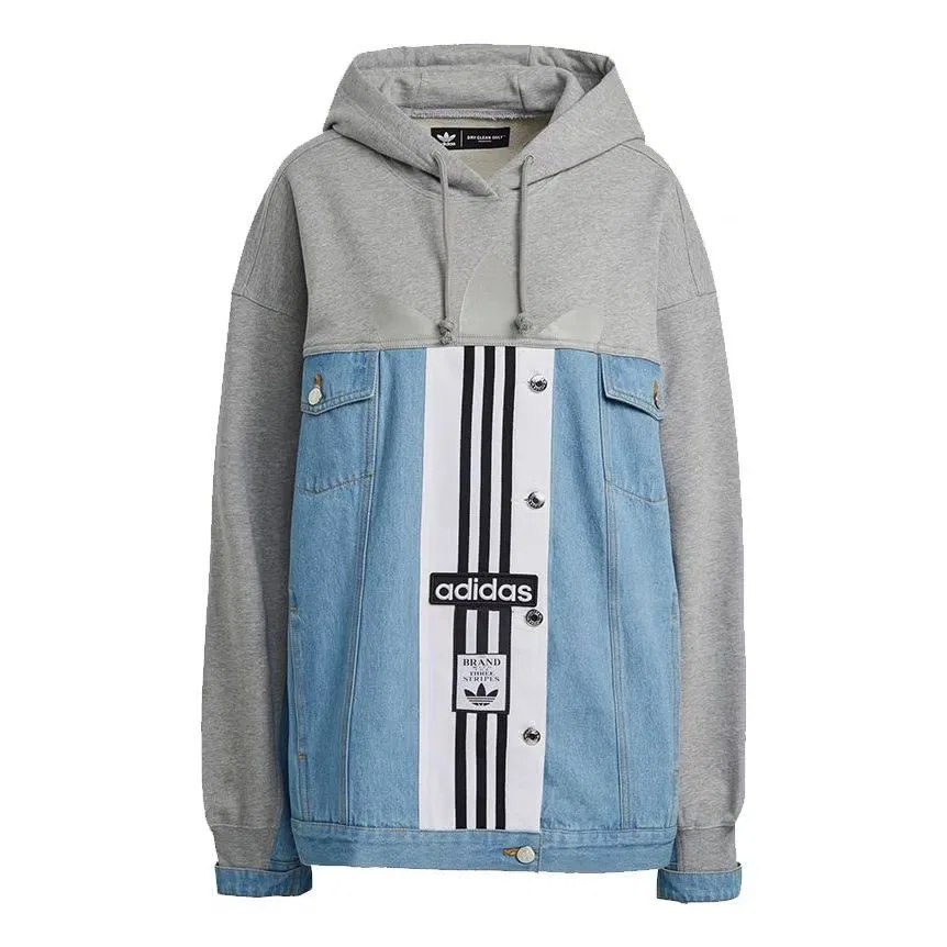 Джинсовая куртка синяя, Adidas, синий