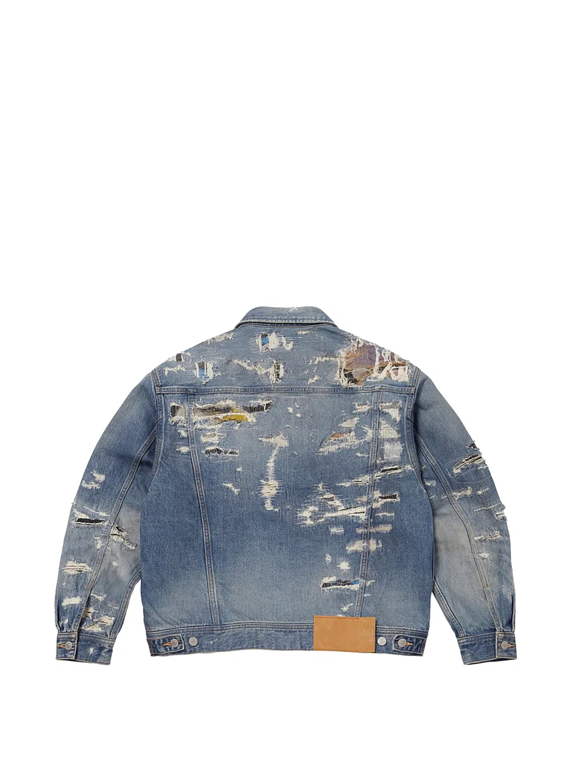 Джинсовая куртка из коллаборации с MM6 Maison Margiela Supreme, синий — фото 2
