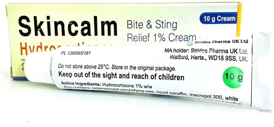 Крем для тела Hemir Skincalm Bite and Sting Relief 1%, 10 г, 13 мл