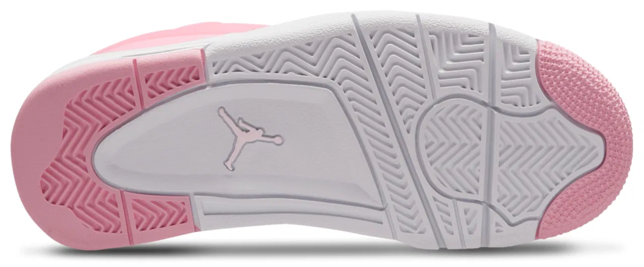 Кроссовки для девочек AJ 4 Remastered Jordan, цвет Soft Pink/White — фото 4