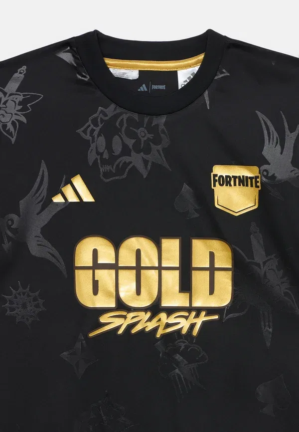 Спортивная футболка Fortnite Midas унисекс Adidas Performance, черный — фото 3