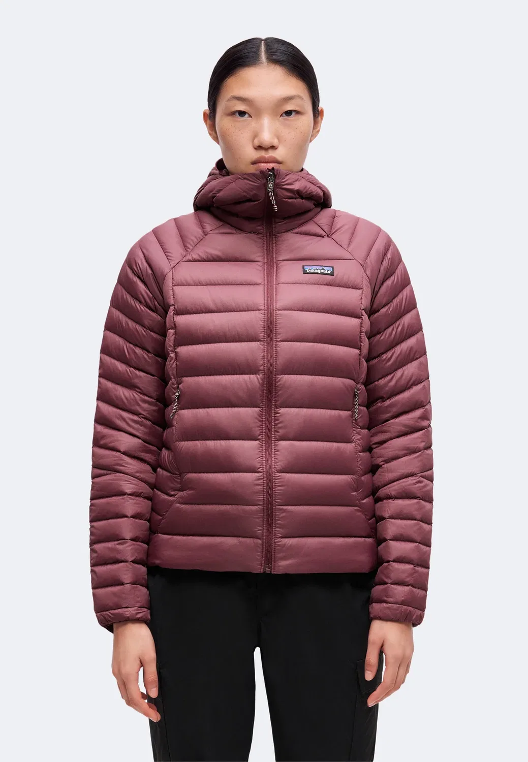 Худи - пуховая куртка Patagonia, Dark Ruby