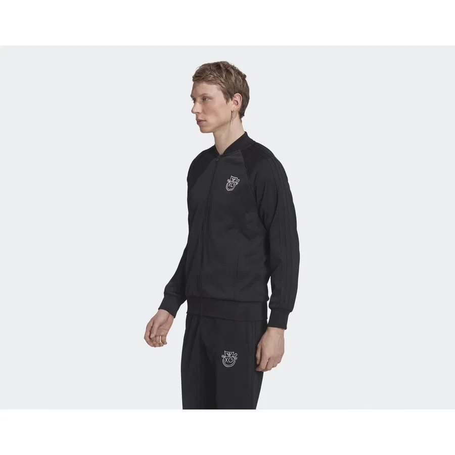 Мужской свитшот с капюшоном As Sst Tt adidas, Черный — фото 3