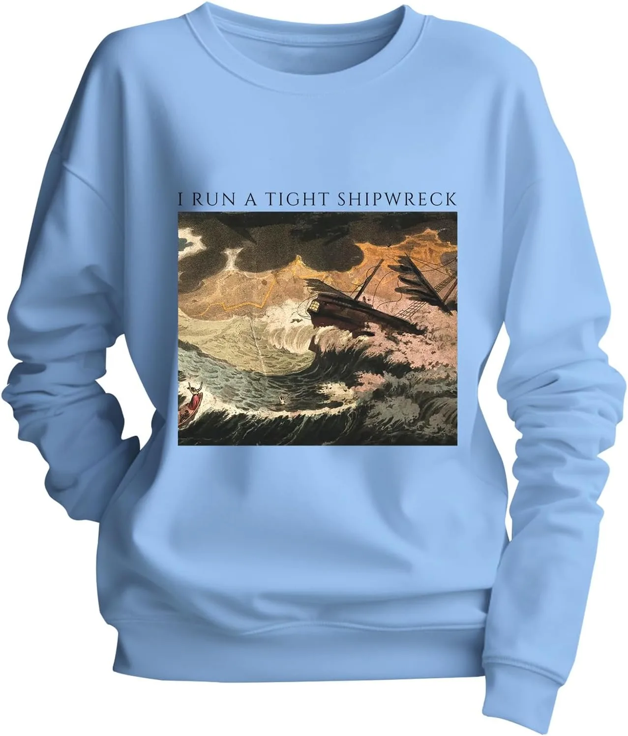 

Толстовка с капюшоном I Run A Tight Shipwreck Homeschool Mama Yuisi Doxn