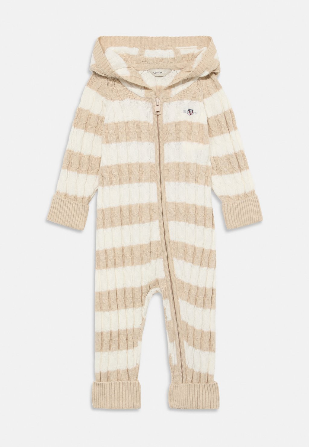 

Комбинезон BABY STRIPED CABLE ONE PIECE UNISEX GANT, слоновая кость