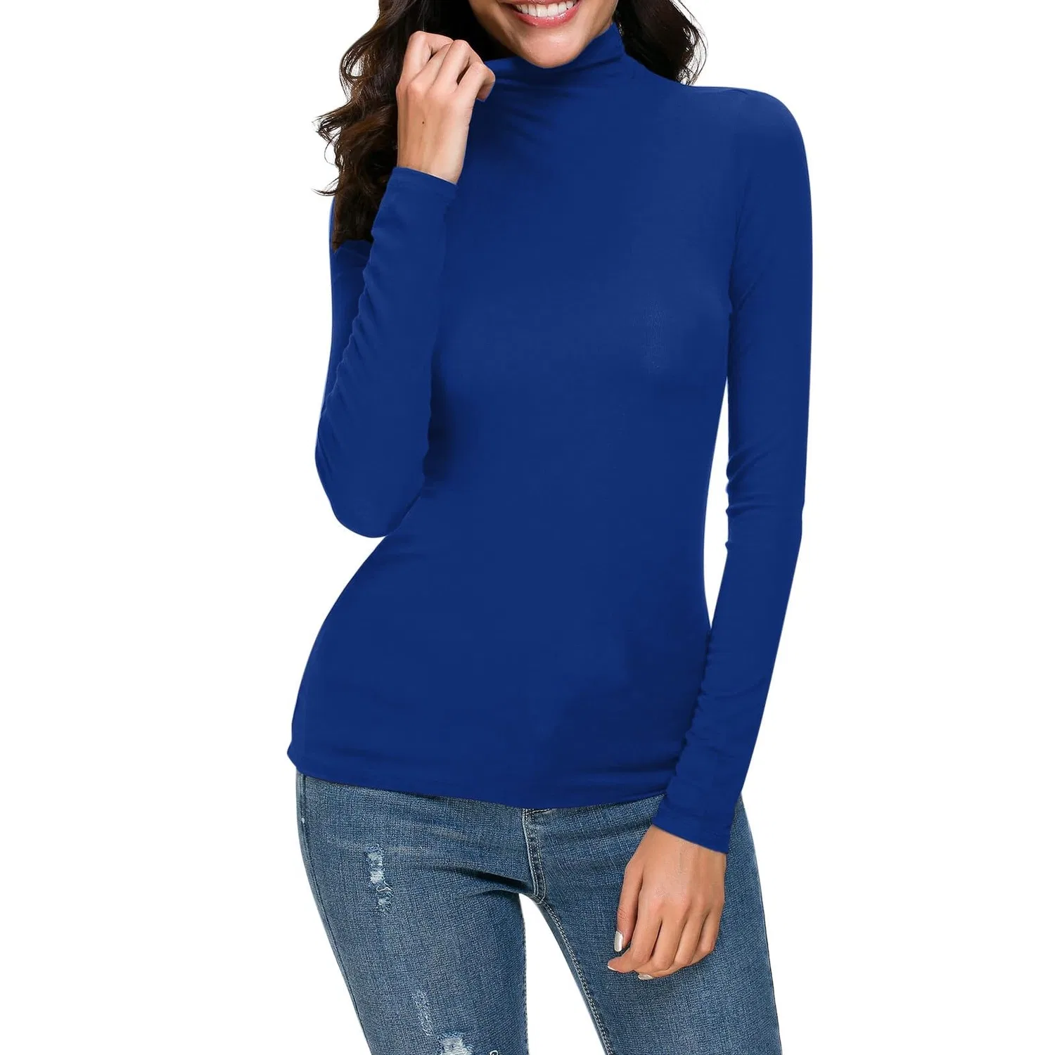 Женская худи с длинным рукавом из софтшелла, Blue