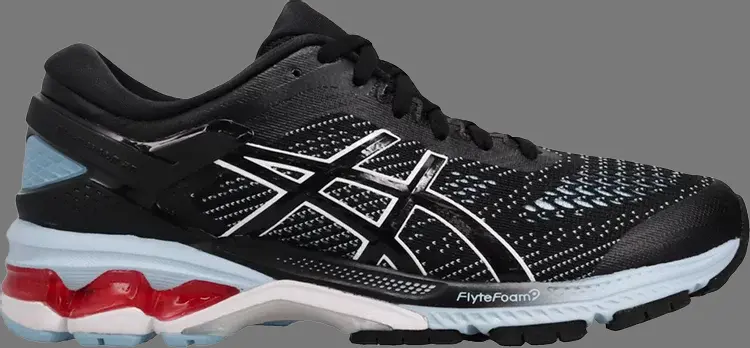 

Кроссовки wmns gel kayano 26 'black heritage blue' Asics, черный