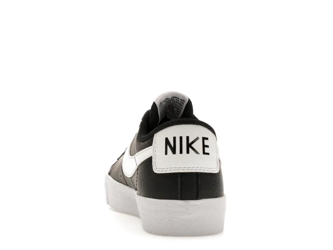 Детские кроссовки Lifestyle Nike Blazer Low 77, Black/Black/Black/White — фото 4