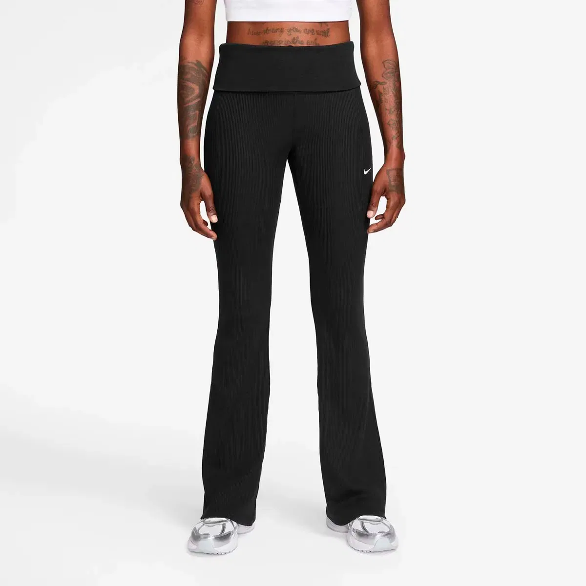 Женские спортивные штаны Nike Sportswear Chill Knit Rib Pant Nike, Negro