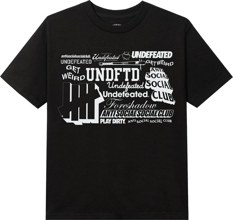 

Футболка Anti Social Social Club Origin Story Tee 'Black', черный