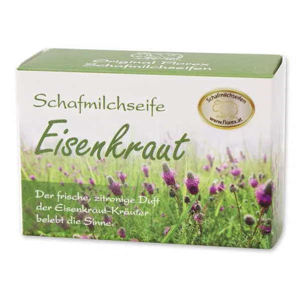 Мыло овечье молоко Florex, 100 г, Вербена Schafmilchseife Florex