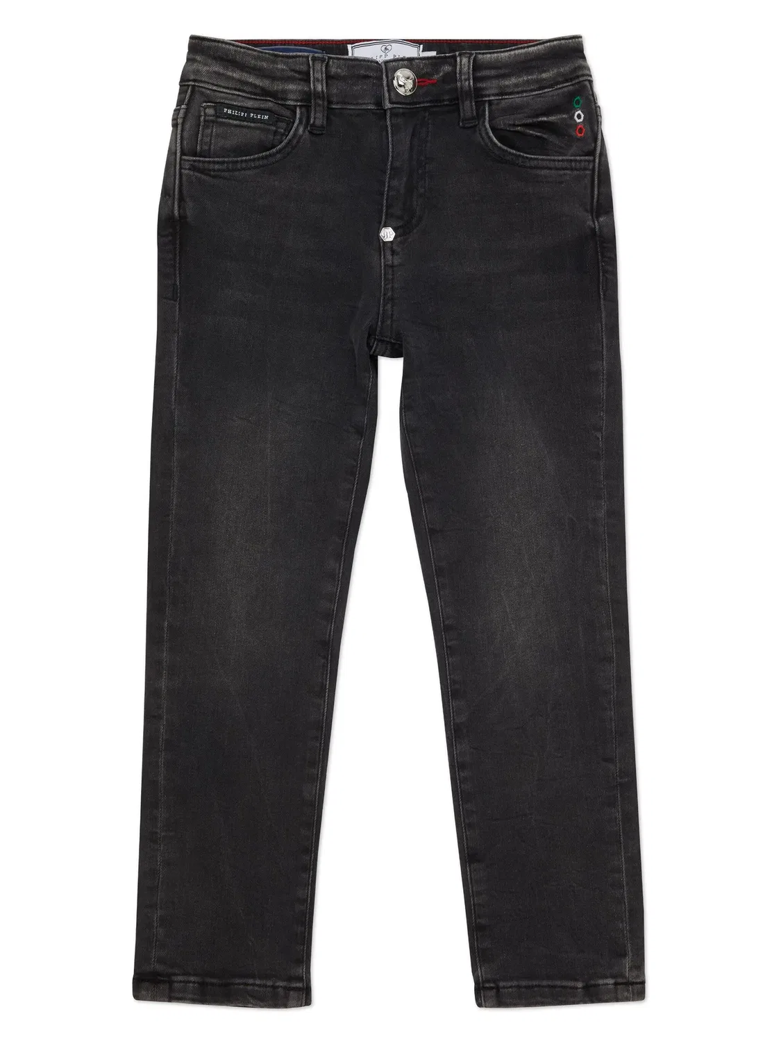 Джинсы Skull & Bones Philipp Plein, серый