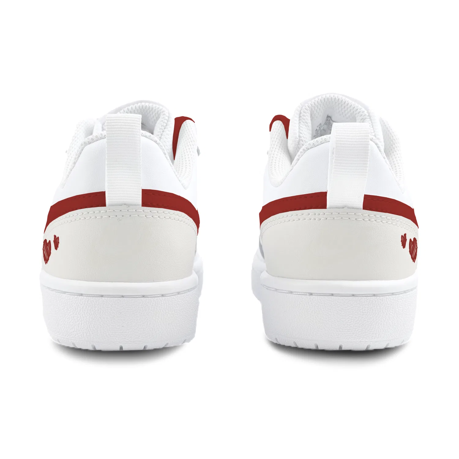 Детские кеды для скейтбординга с принтом кота, Nike, White — фото 4
