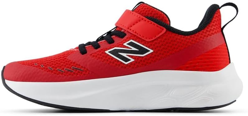 Детские кроссовки New Balance Fresh Foam 625 V1 на липучках, белый/черный/красный — фото 2