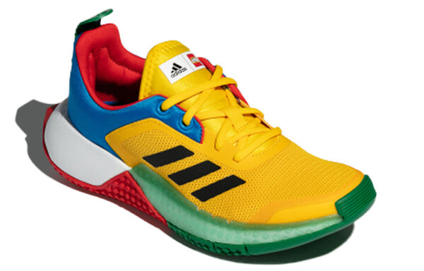 Кроссовки лего х спорт Adidas, желтый — фото 3