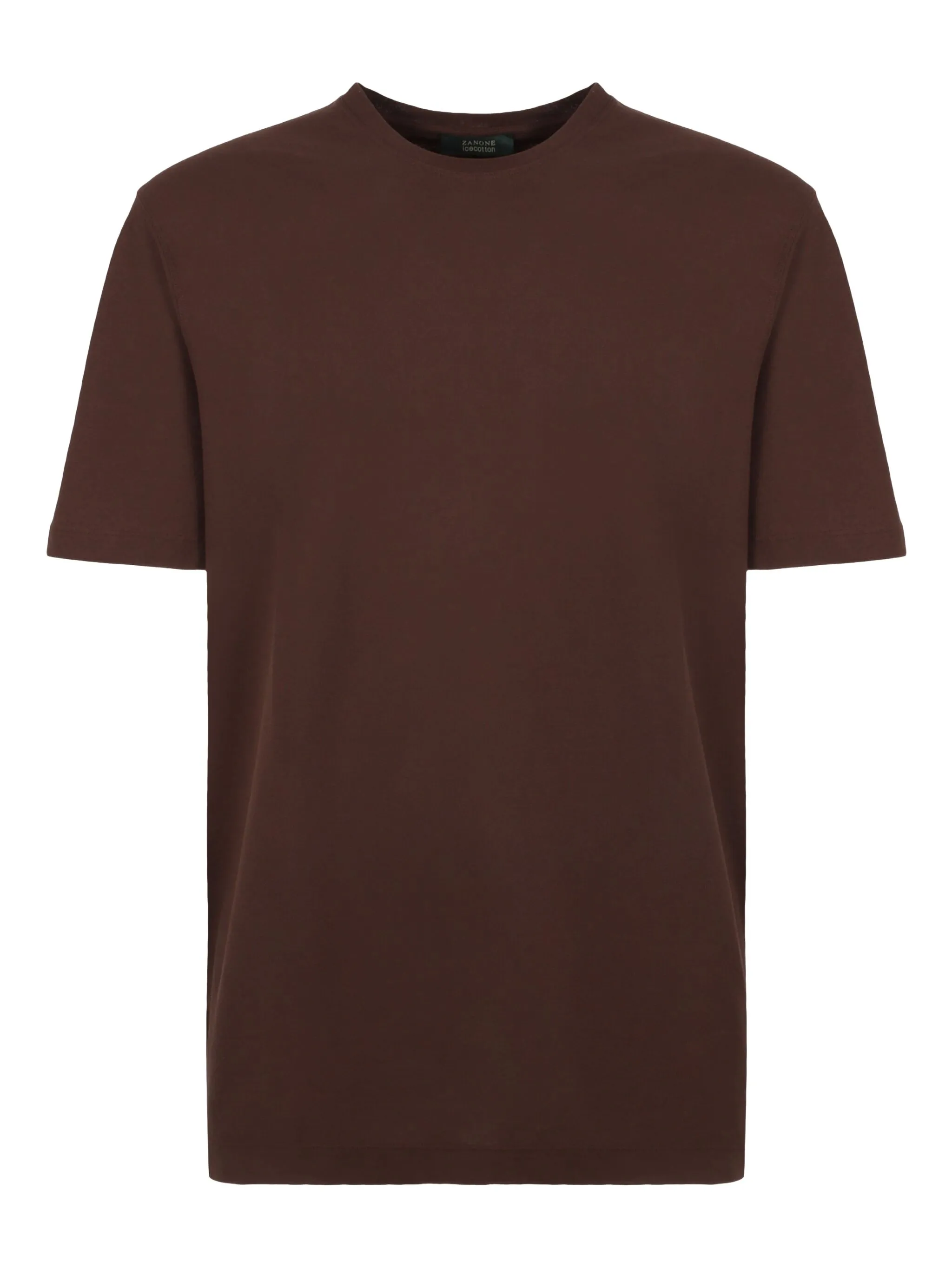 

Футболка с круглым вырезом Slowear, коричневый