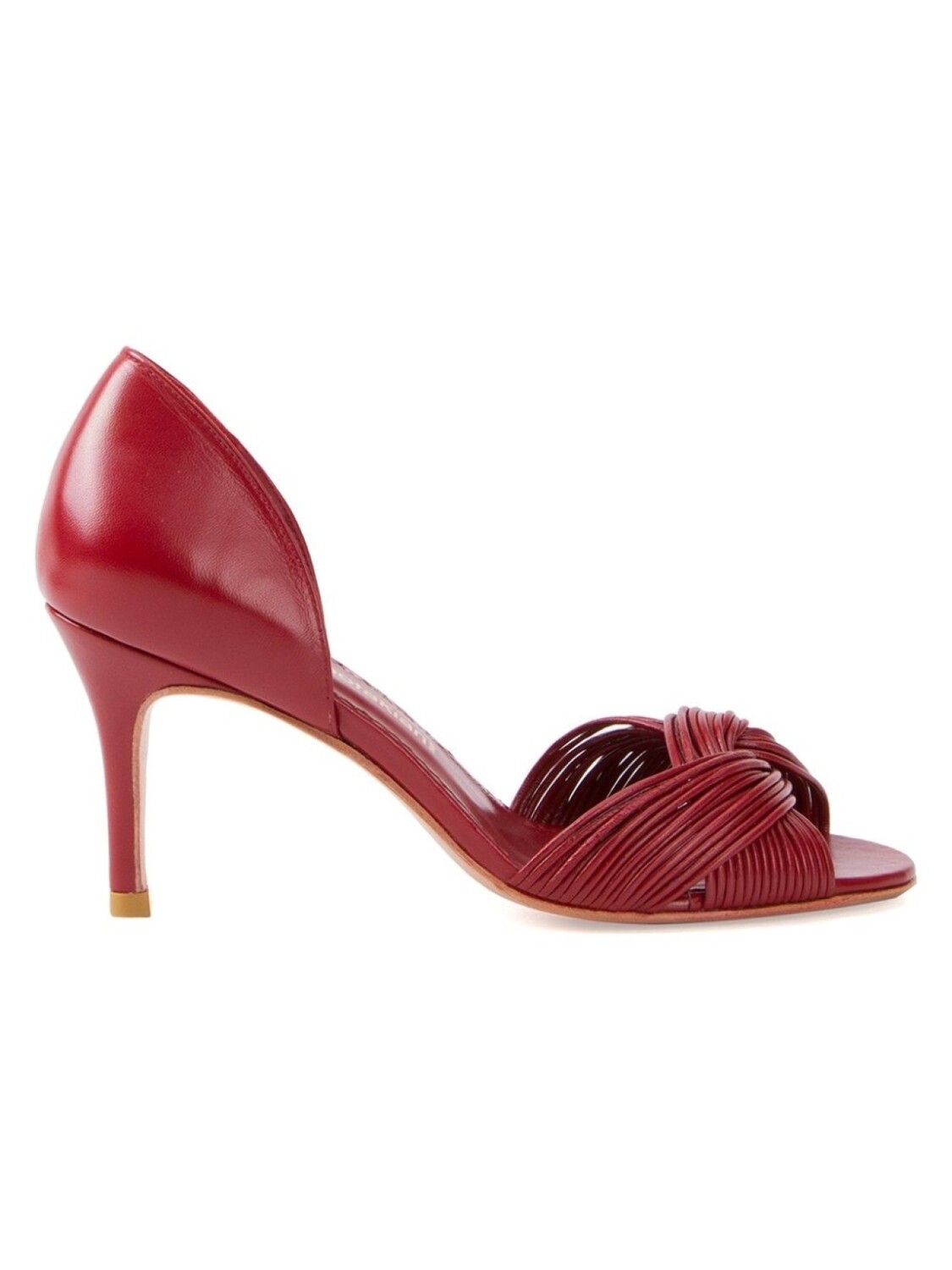 

Sarah Chofakian open-toe pumps, красный