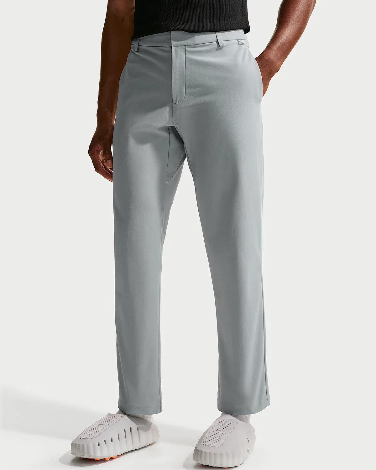 Мужские брюки чинос Dri-FIT Regular Nike 24.7 PerfectStretch, Grey Fog/Light Smoke Grey — фото 2