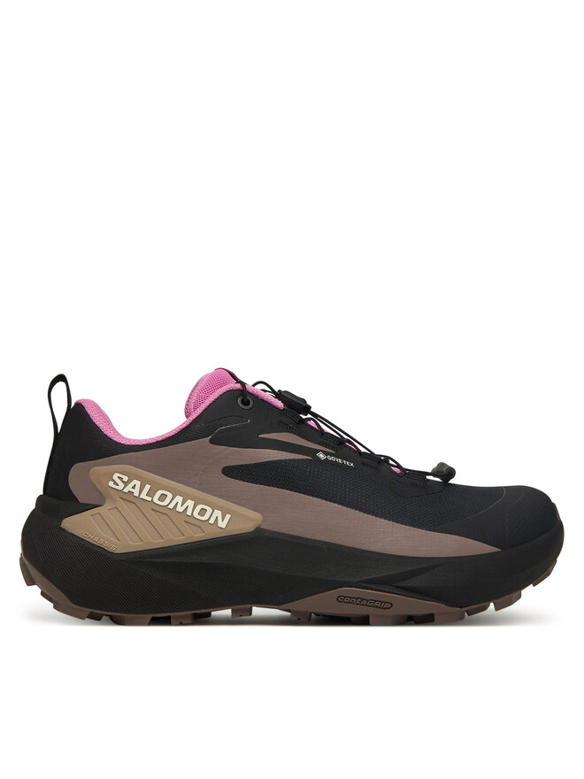 Беговые кроссовки Genesis Gore-Tex L47862900 Salomon, черный