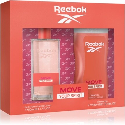 

Туалетная вода Reebok Move Your Spirit, спрей-испаритель, 50 мл + гель для душа, 250 мл