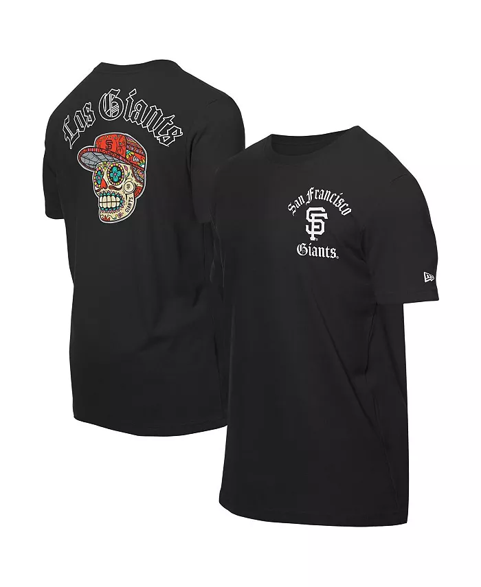 

Мужская черная футболка San Francisco Giants Sugar Skulls New Era