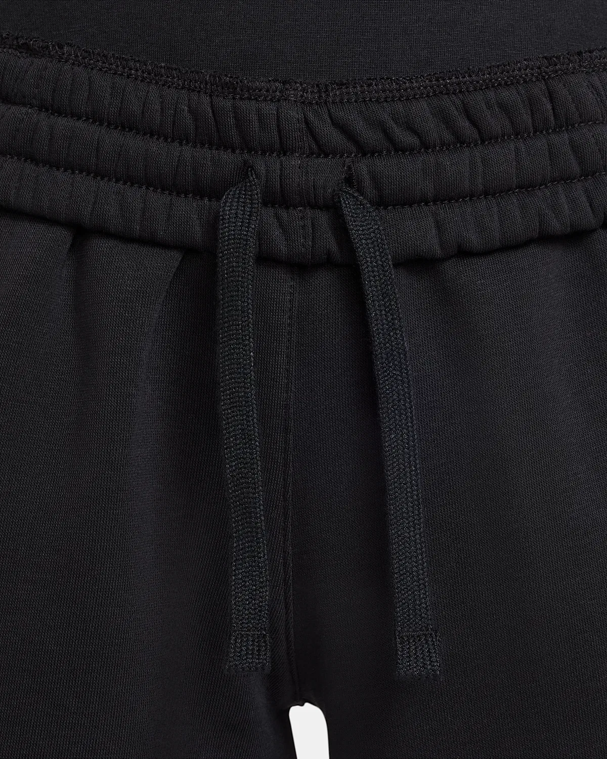Детские карго-штаны Nike Sportswear Club Fleece, Black/Black/White — фото 3