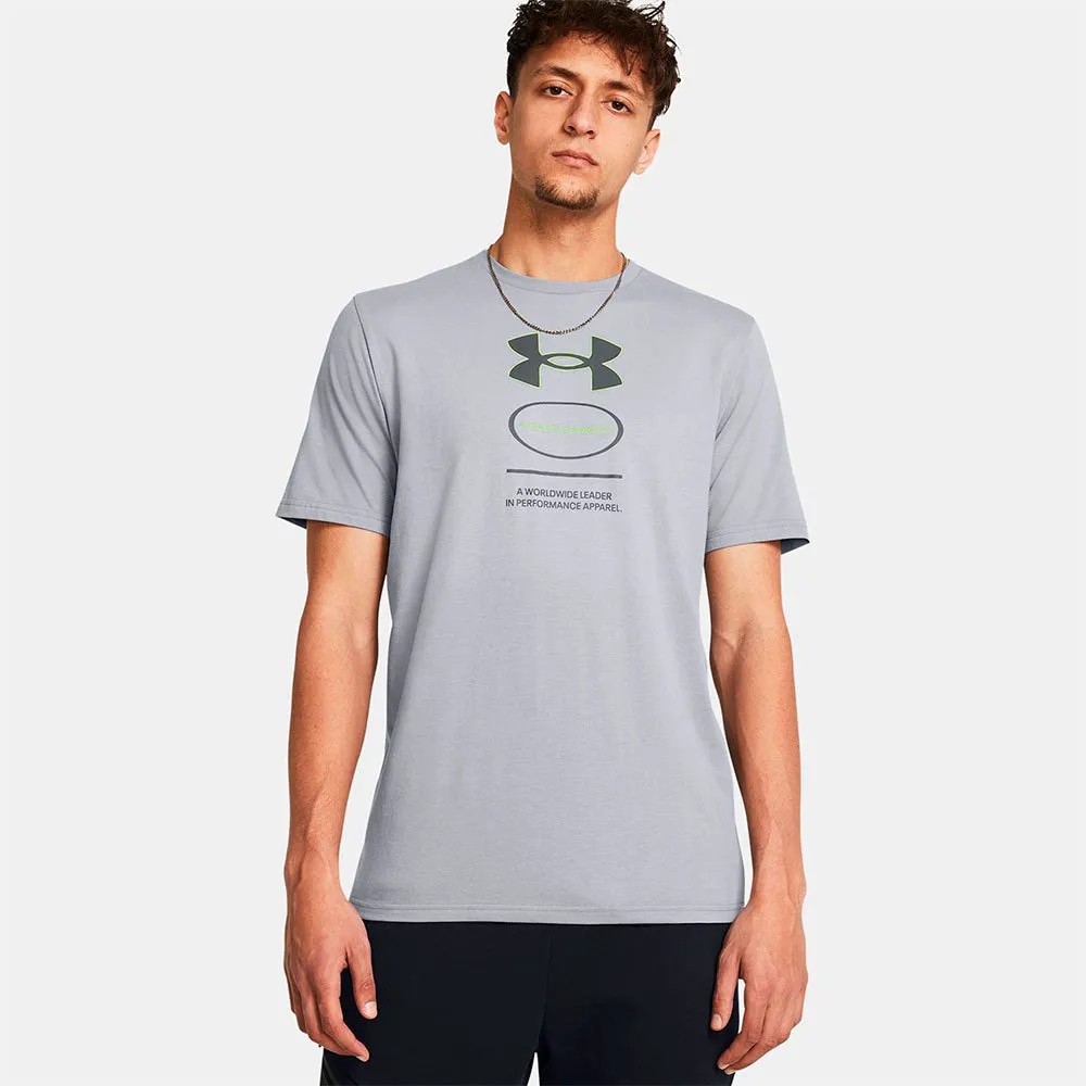 

Футболка Under Armour Branded Gel Stack, серый