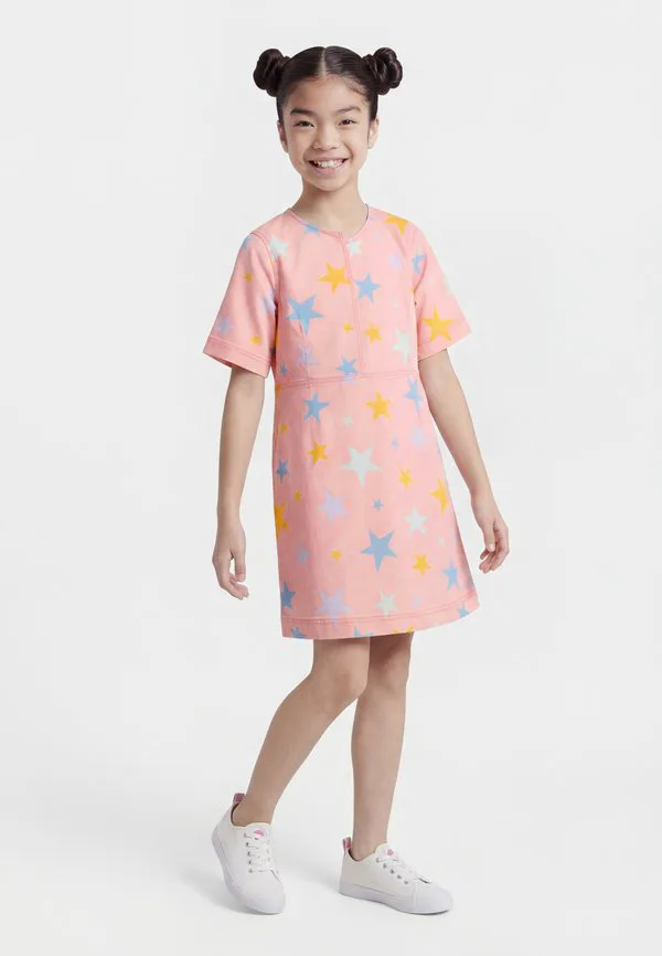 Джинсовое платье Stella Mccartney Kids, Rosa/Multi-Coloured