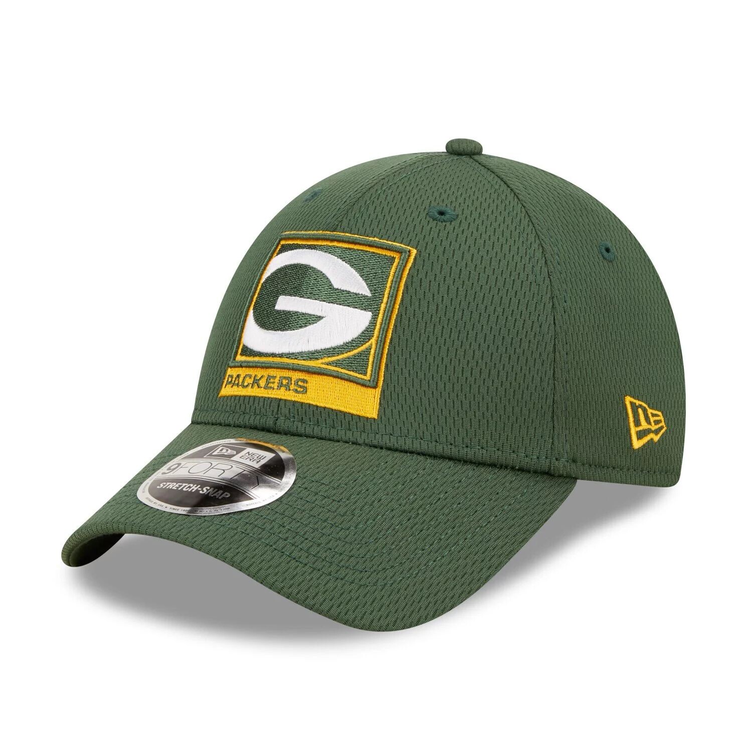 

Мужская кепка New Era Green Green Bay Packers в рамке AF 9FORTY Snapback