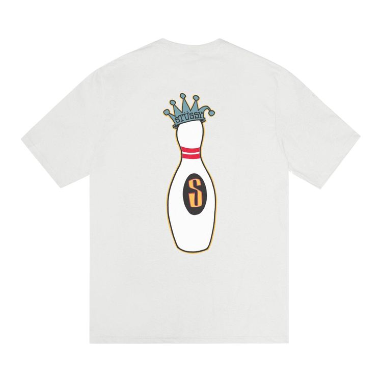 Футболка Stussy Pigment Dyed Kingpin Tee Natural, кремовый — фото 2