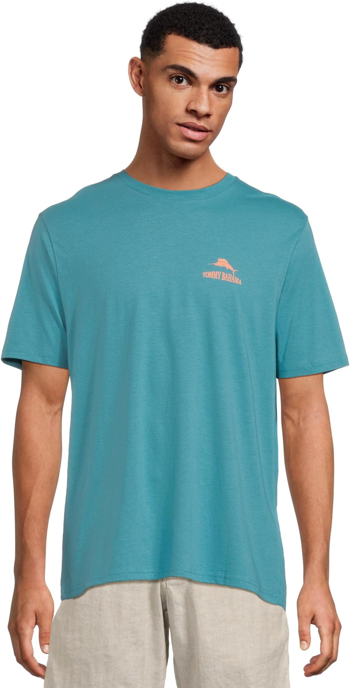 

Футболка Tommy Bahama Birds Of A Feather Tee, цвет Dark Canal Blue