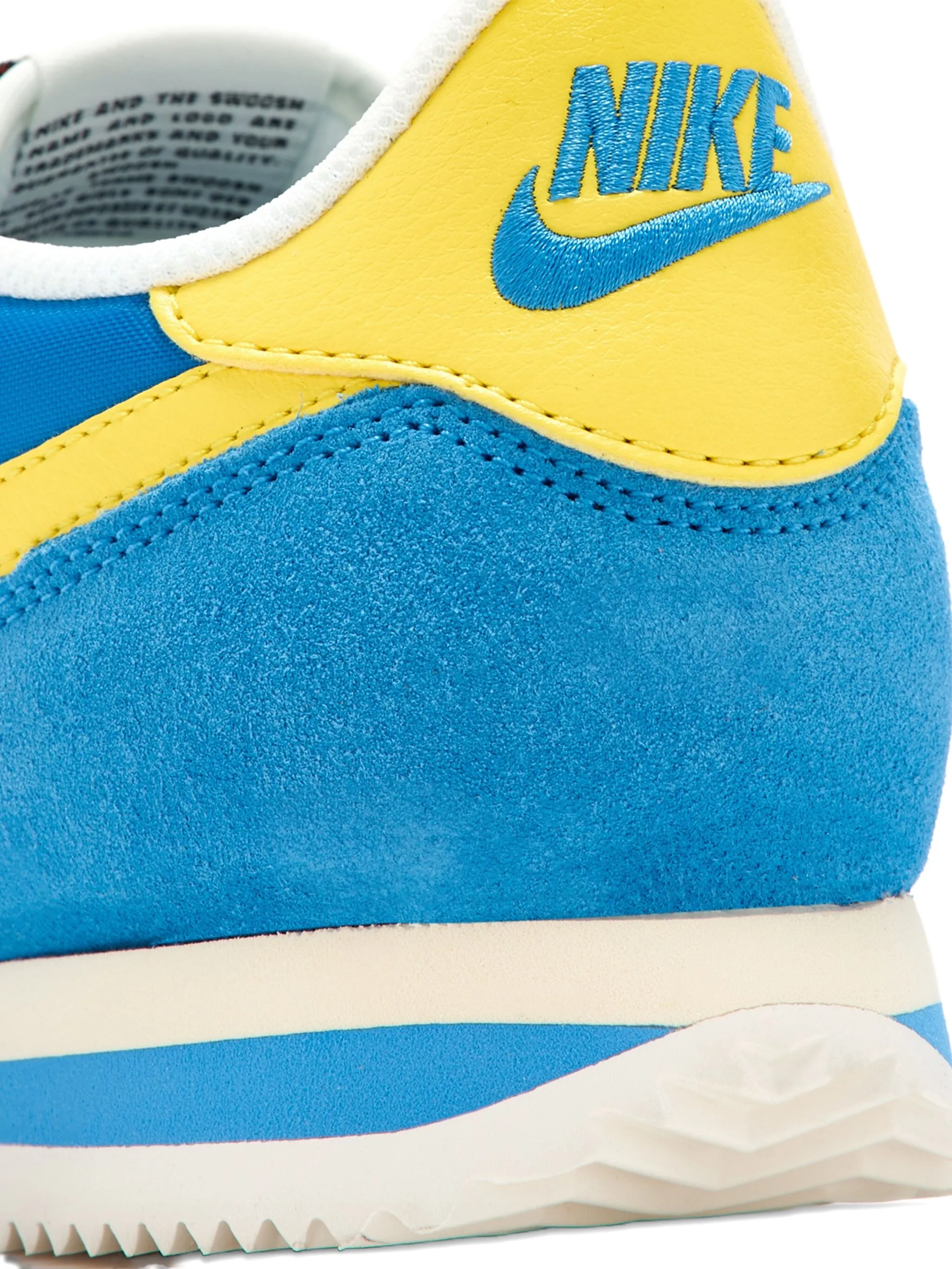 Кроссовки Cortez Nike, синий — фото 3