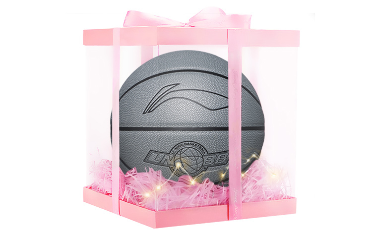 

Баскетбольный мяч PU Basketball Gray размер 7 для соревнований и тренировок LINING