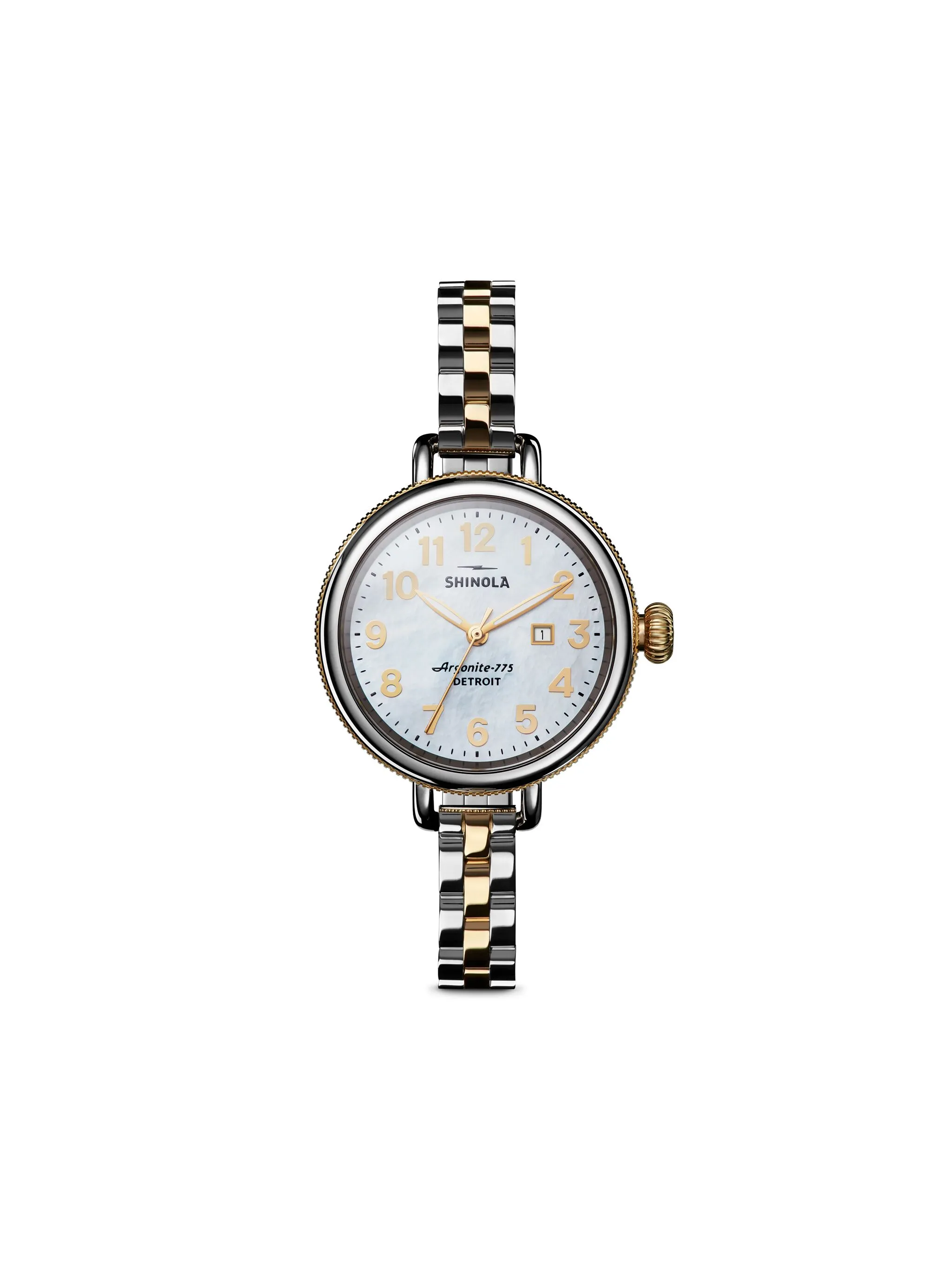 

Наручные часы Birdy 3HD 34 мм Shinola, белый