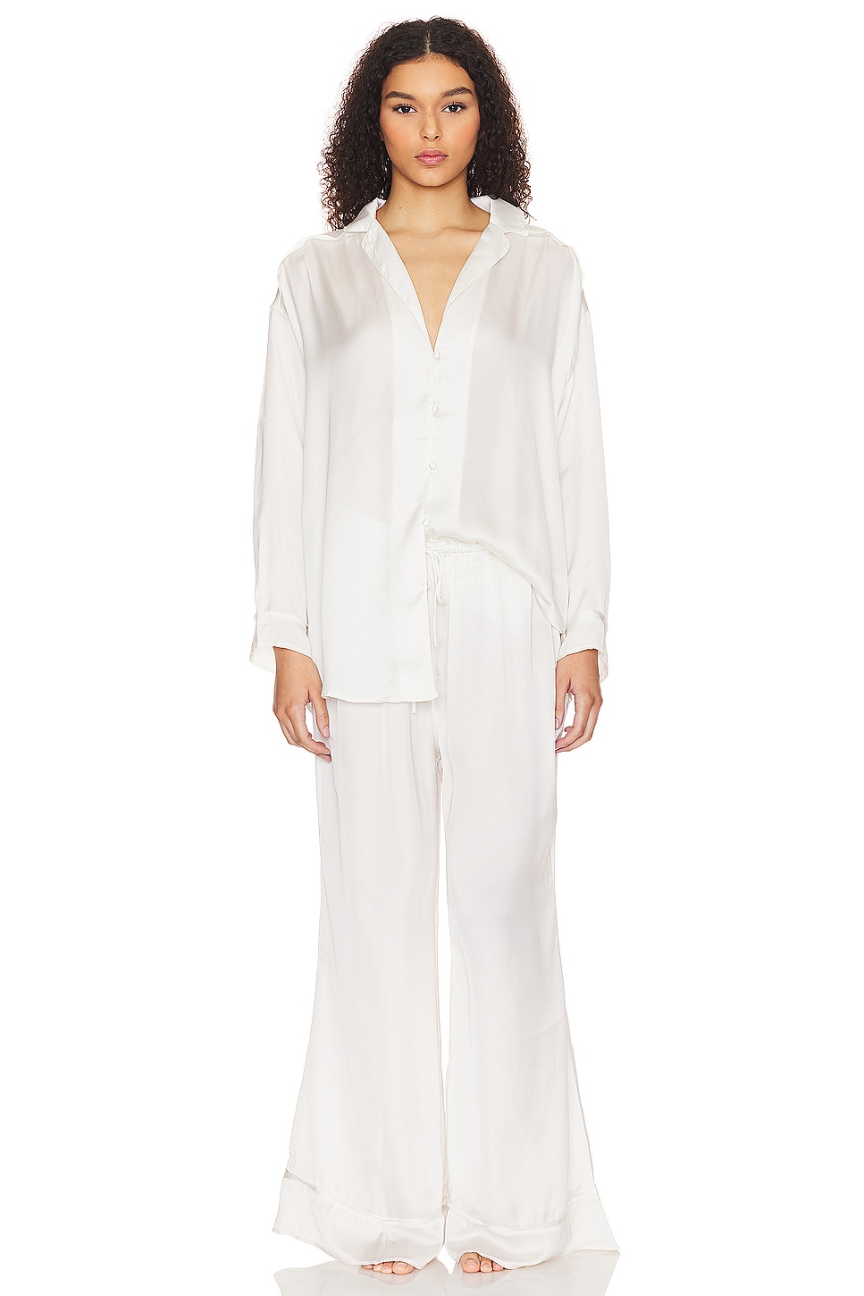 

X intimately fp нежные дни твердый пижамный комплект в цвете слоновой кости Free People, ivory