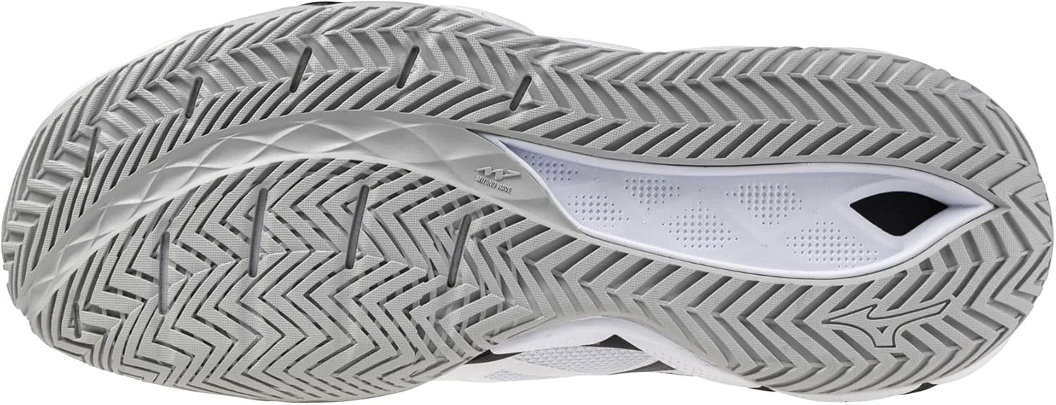 Mizuno Мужские кроссовки Wave Enforce Tour 2 Ac, белый/черный — фото 2