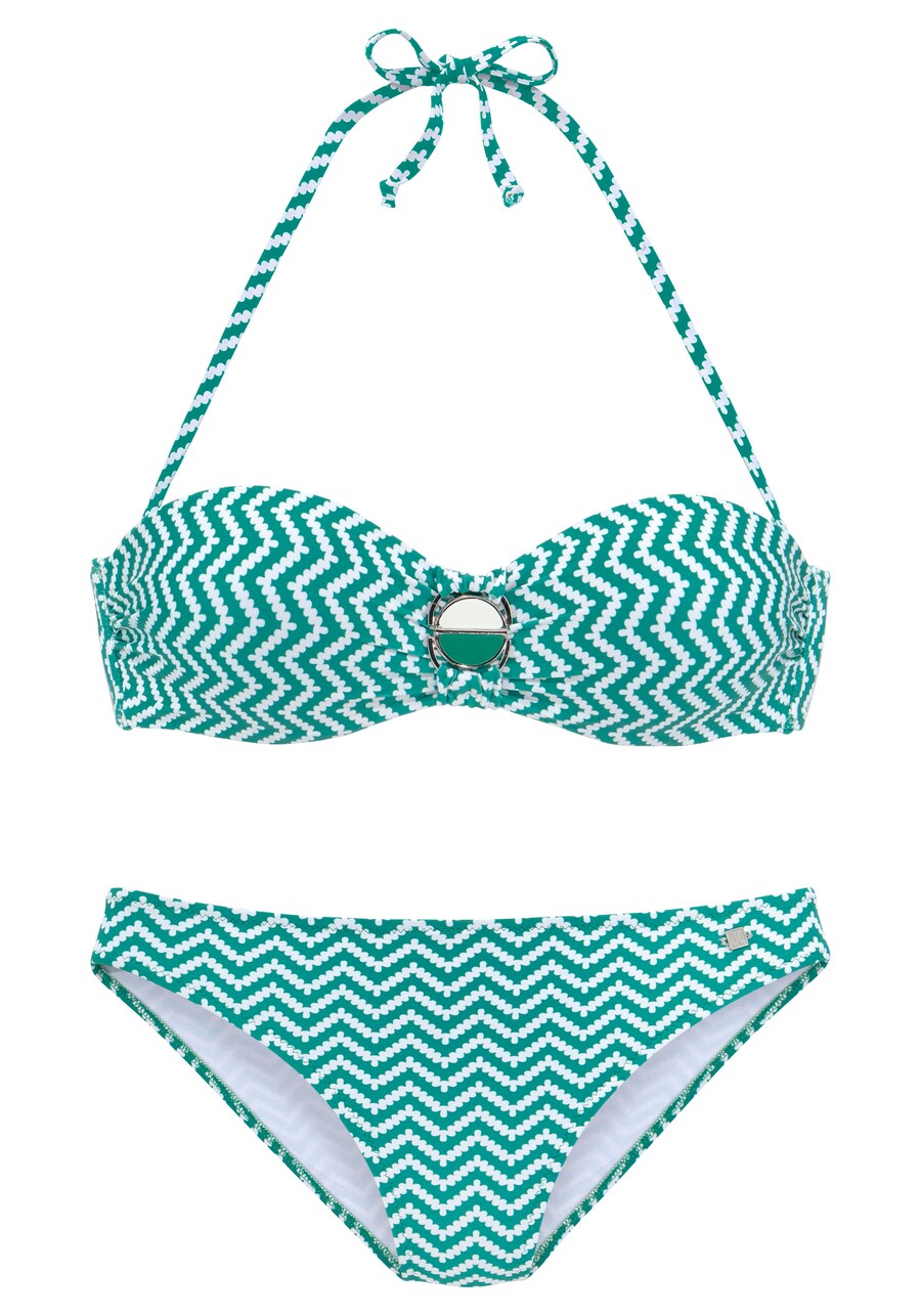 

Бикини-бандо JETTE Bandeau Bikini, цвет green/mint
