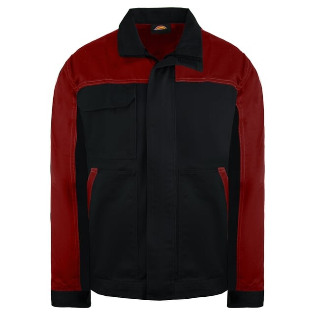 

Двухцветная мужская черная повседневная куртка Dickies, красный, Черный, Двухцветная мужская черная повседневная куртка Dickies, красный