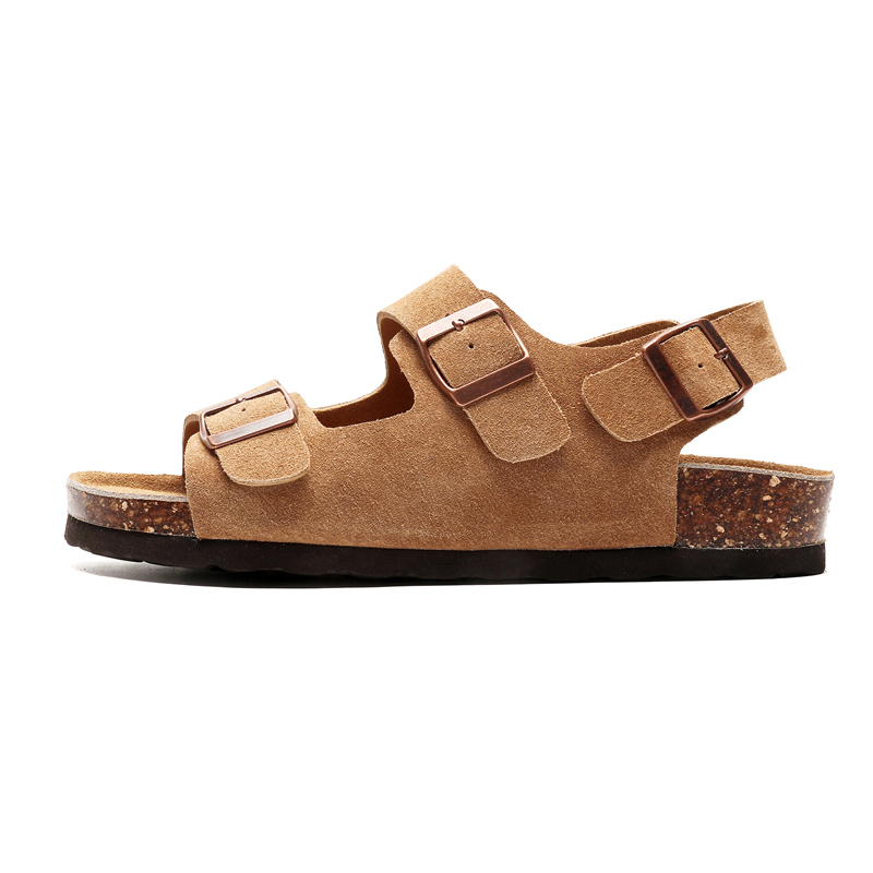 

XIAOTOULANG Римские сандалии унисекс каштановые, цвет Chestnut