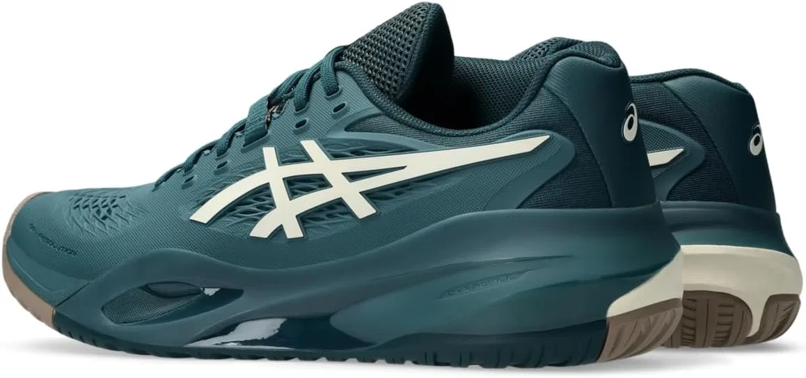 Мужские кроссовки для пиклбола ASICS Gel-Dedicate 8, Saxon Green/Birch — фото 4