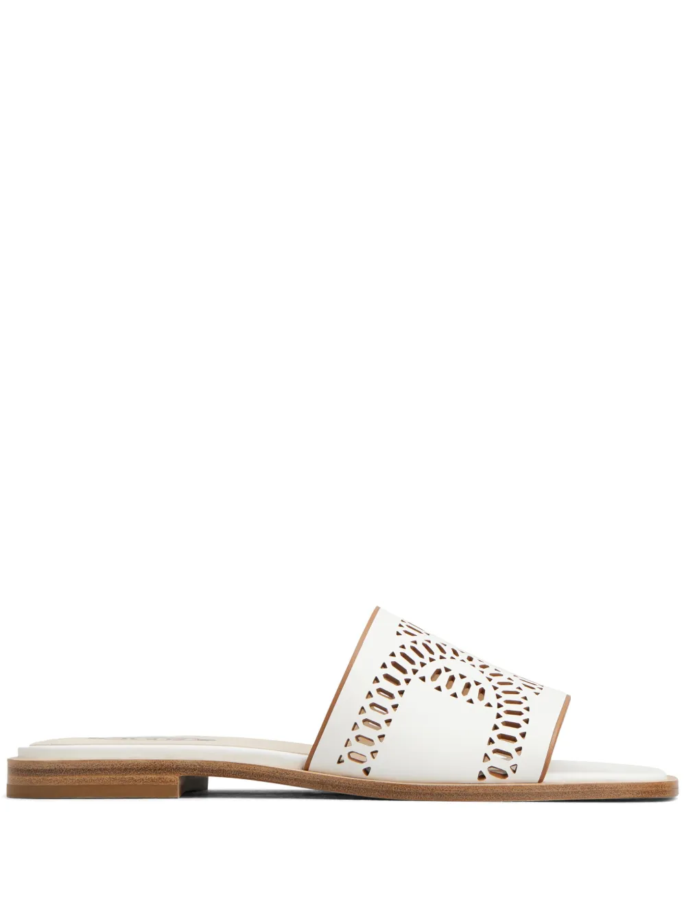 Сандалии с перфорацией TOD'S, белый