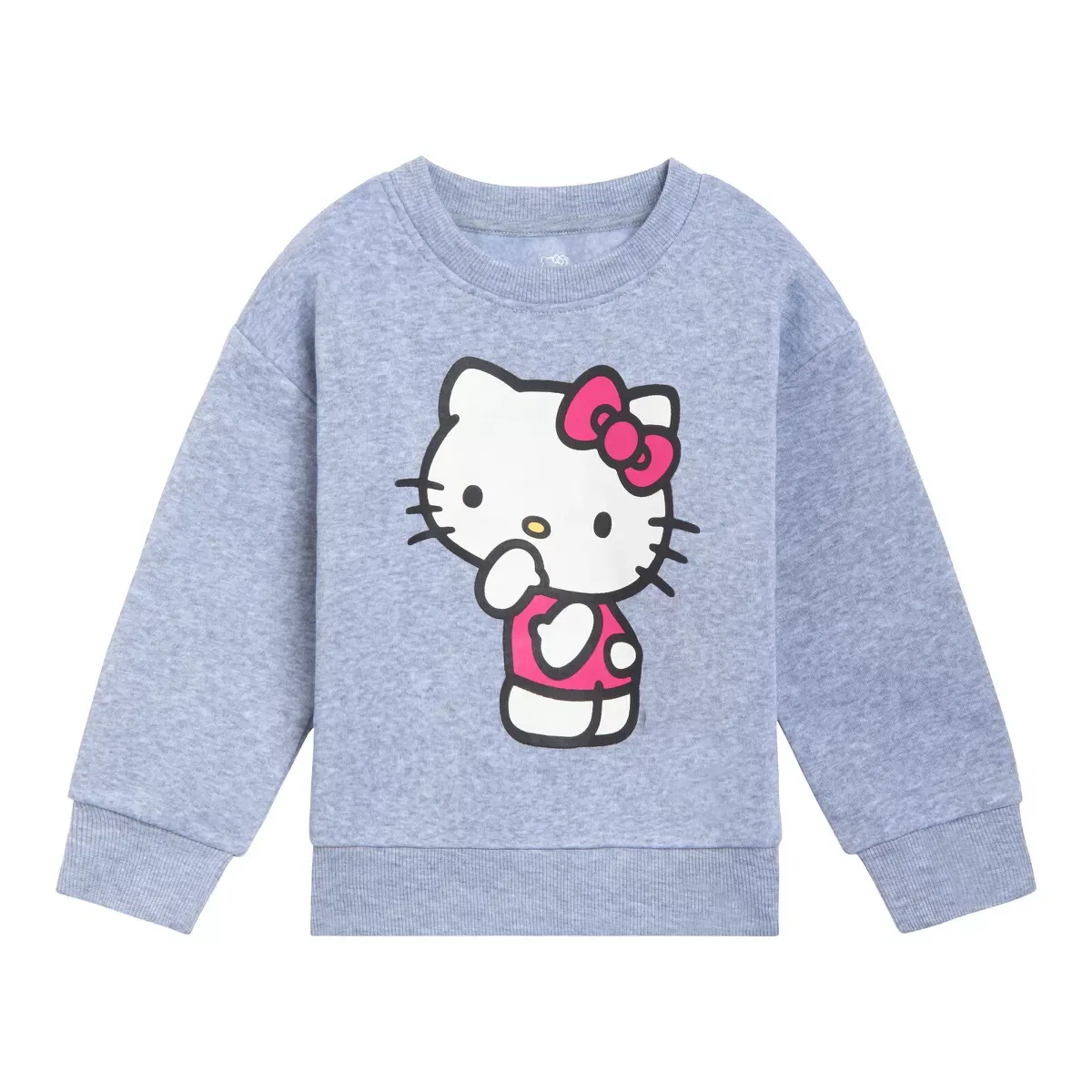 Детский комплект для девочек из флиса с принтом Hello Kitty, Hello Kitty, Grey — фото 4