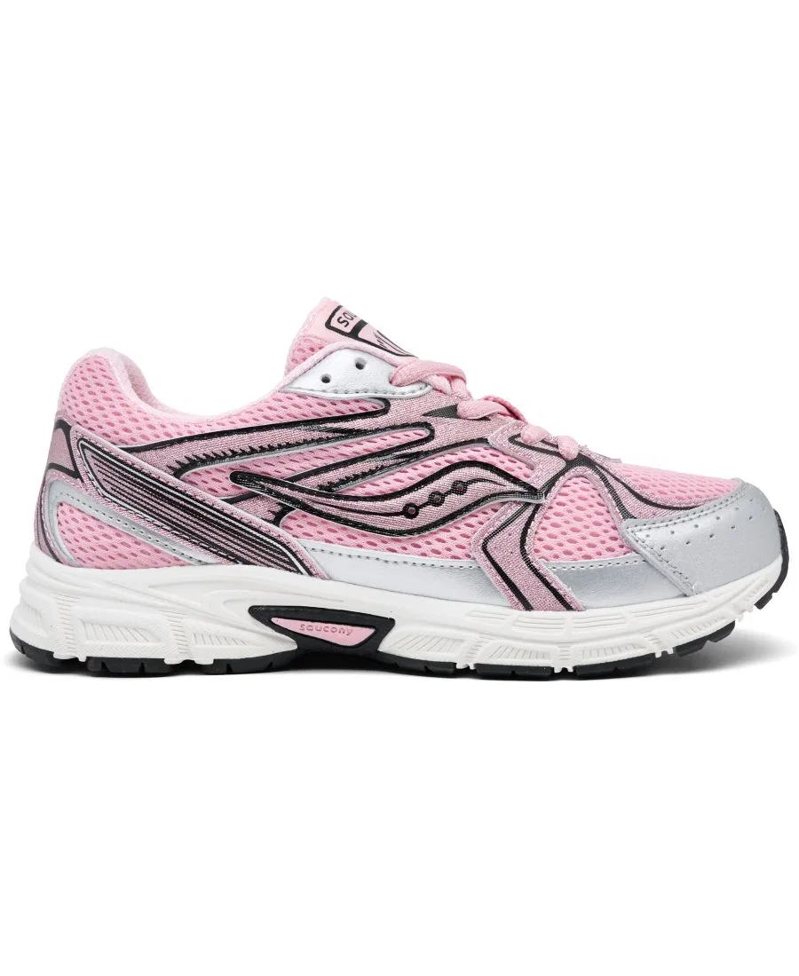 Кроссовки-лоферы Saucony Ride Millennium, Pink Silver — фото 3