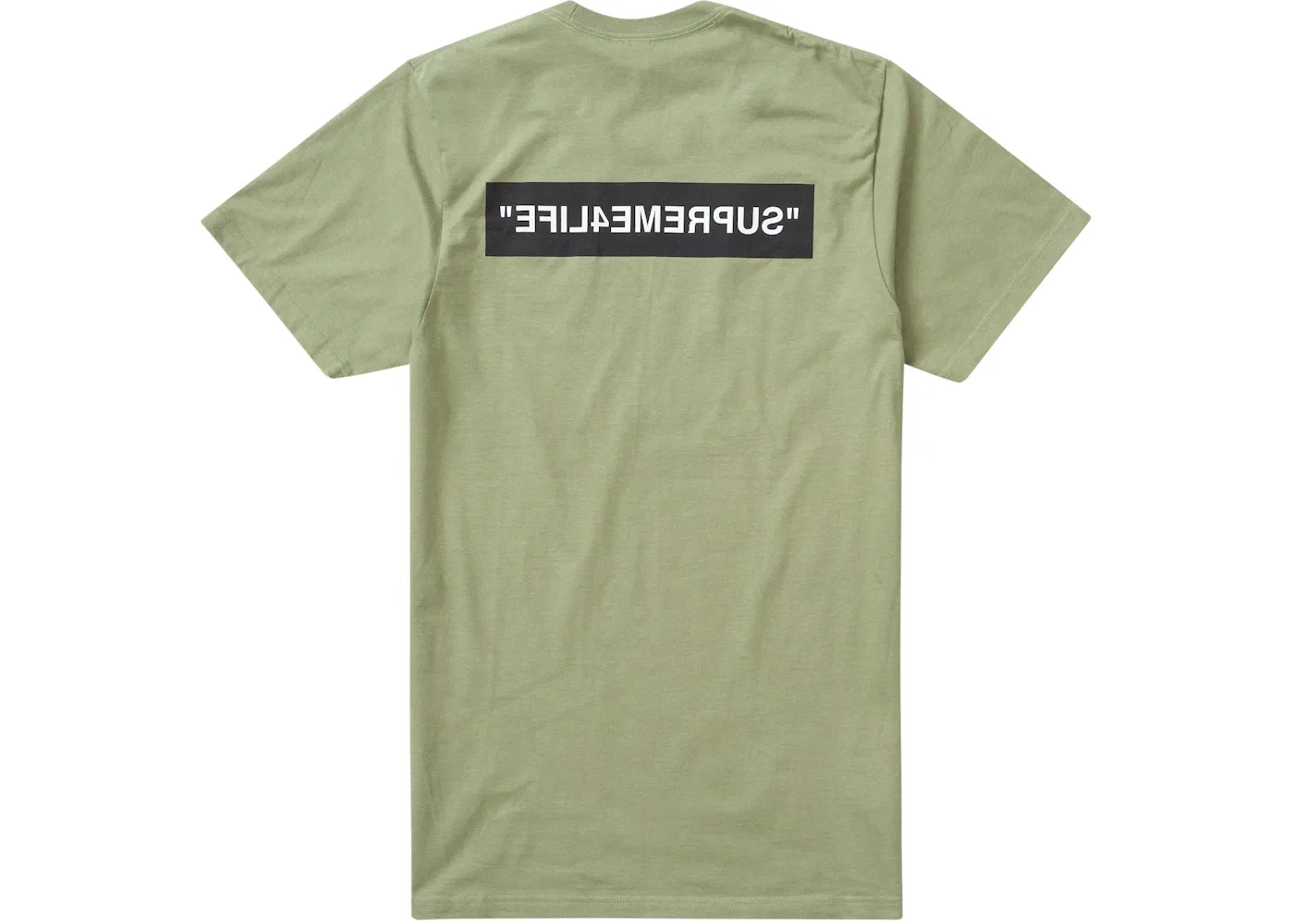 Мужская футболка Supreme 4 Life Tee Supreme, Olive