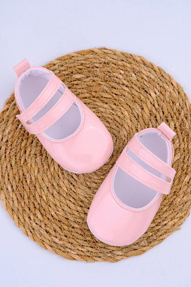 Детские туфли для девочек с принтом Nami Baby, Pink — фото 3