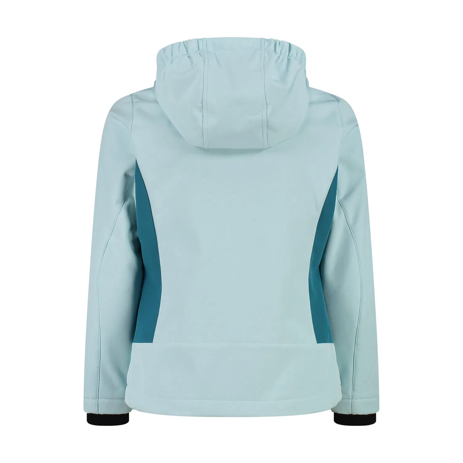 Детская софтшелл-куртка с капюшоном Fix Hood Cmp, Turkis Silber — фото 4